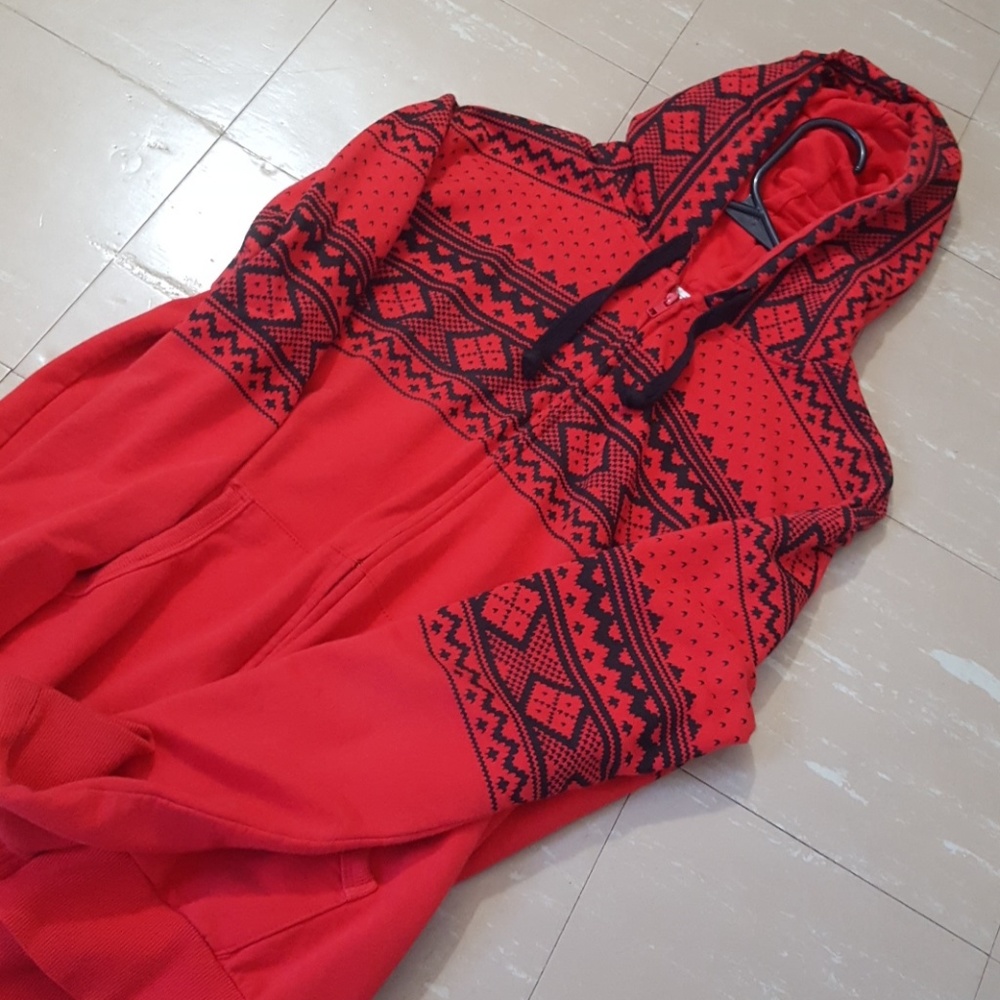 Red Zip up jacket